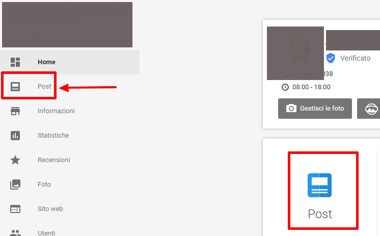 Novità internet: post su Google My Business 2- Clickable