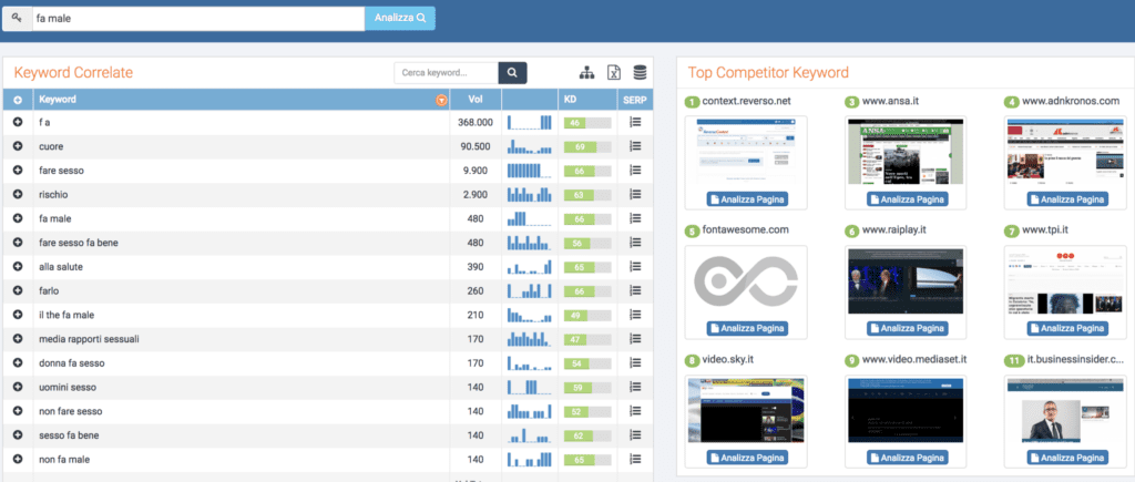 SEO Zoom schermata