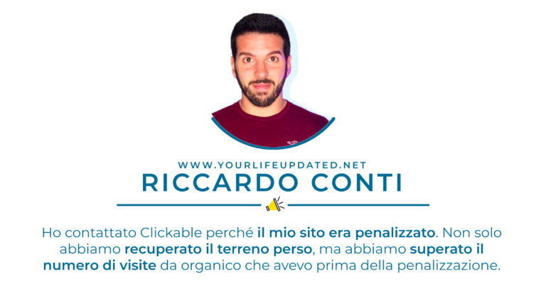 Testimonianza Riccardo Conti