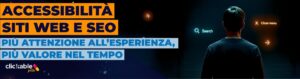 Persona in una stanza buia che vede pulsanti luminosi sullo sfondo
