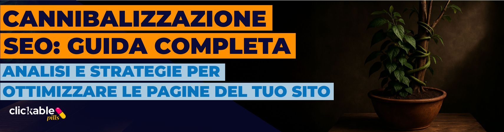 Due piante intrecciate nello stesso vaso