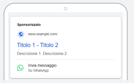Esempio di estensione messaggio