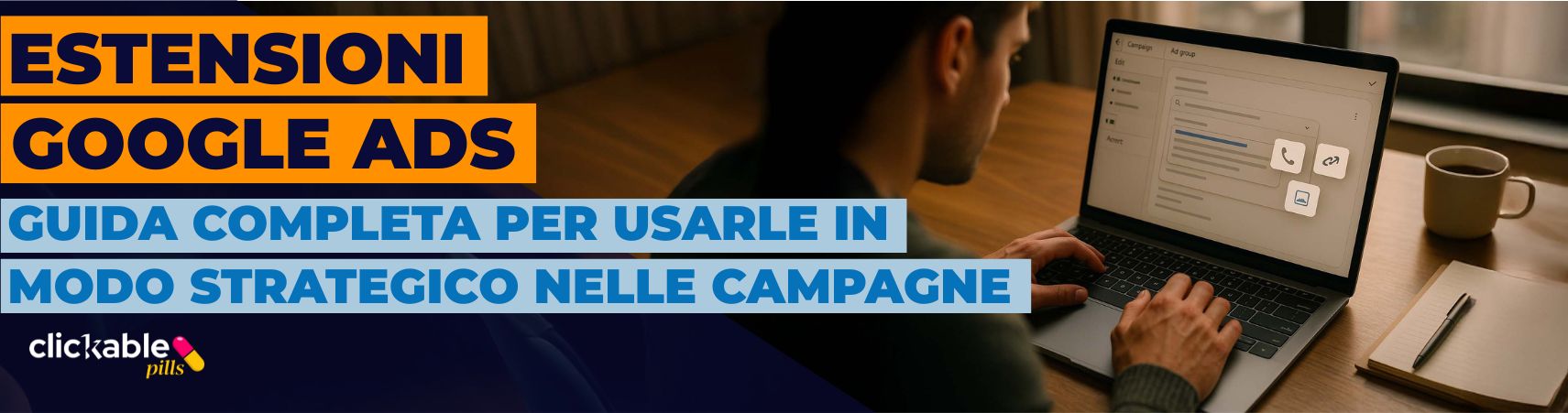 Estensioni Google Ads per gli annunci