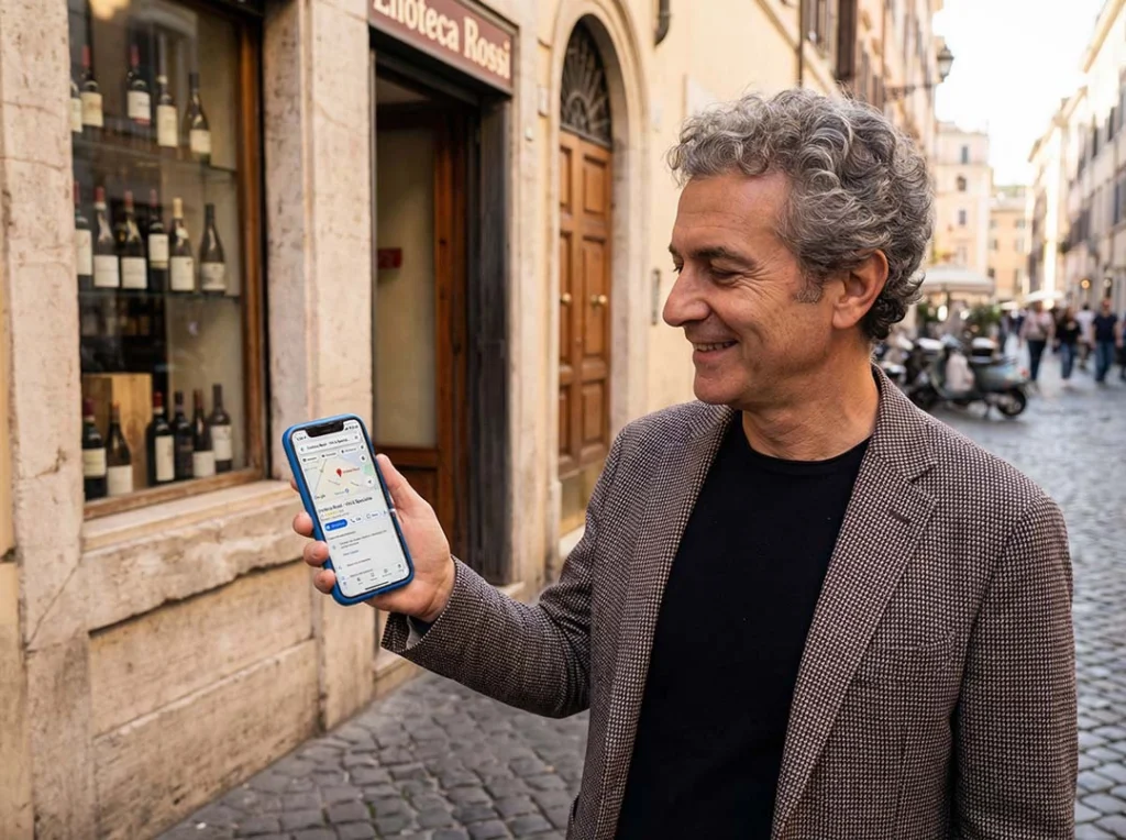 mobile scheda local