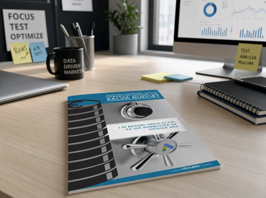 Guida Clickable, checklist Google Ads salvabudget