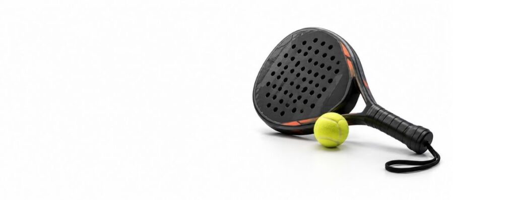 racchetta padel con pallina